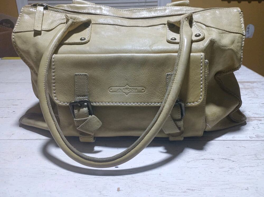Vintage Arcadia Italian Leather Purse